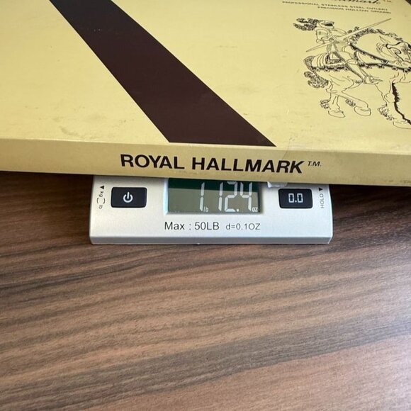 Vintage Royal Hallmark Professional Stainless Steel Cutlery Set 7-Piece Knives F - Picture 11 of 11